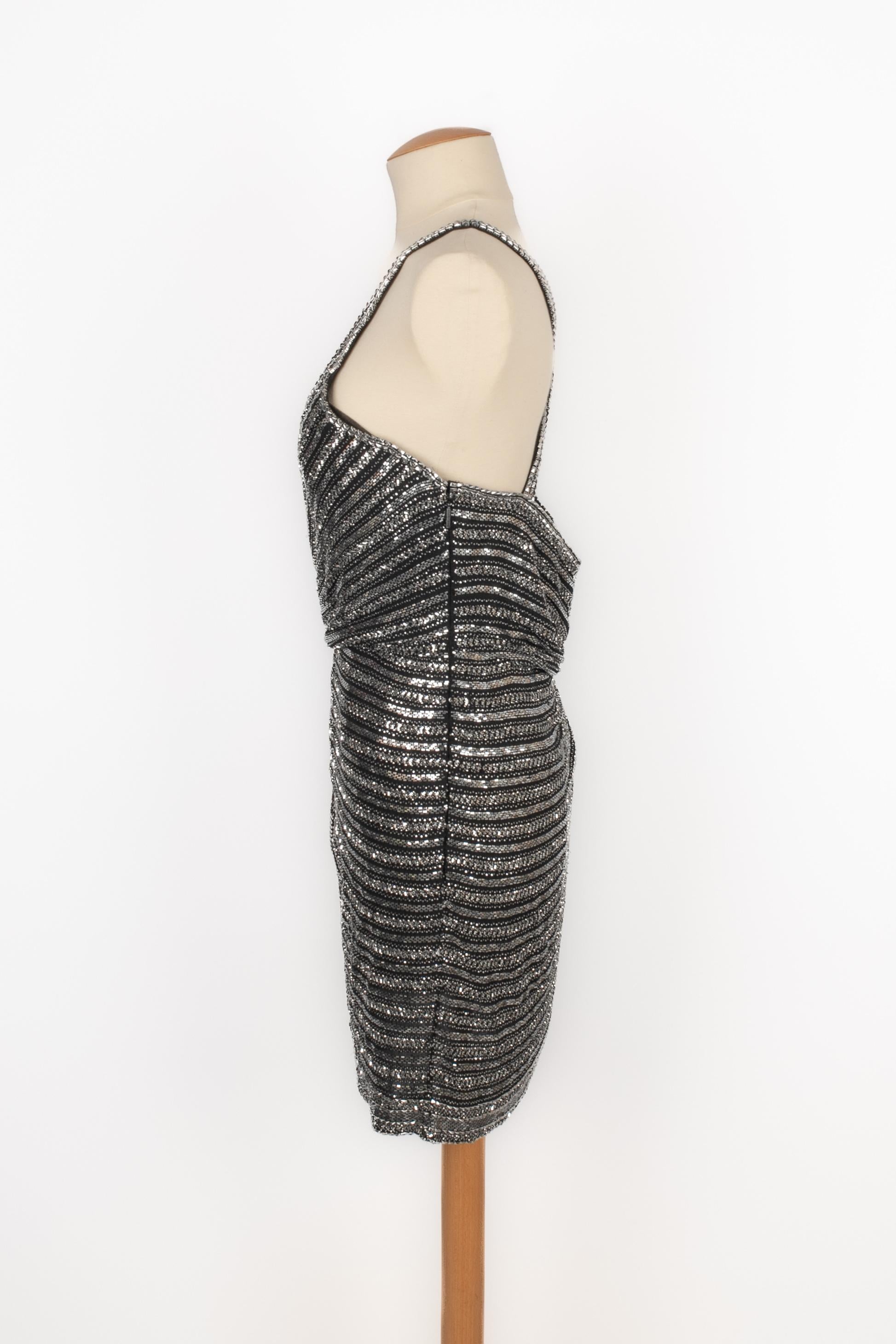 Black Cavalli evening dress For Sale