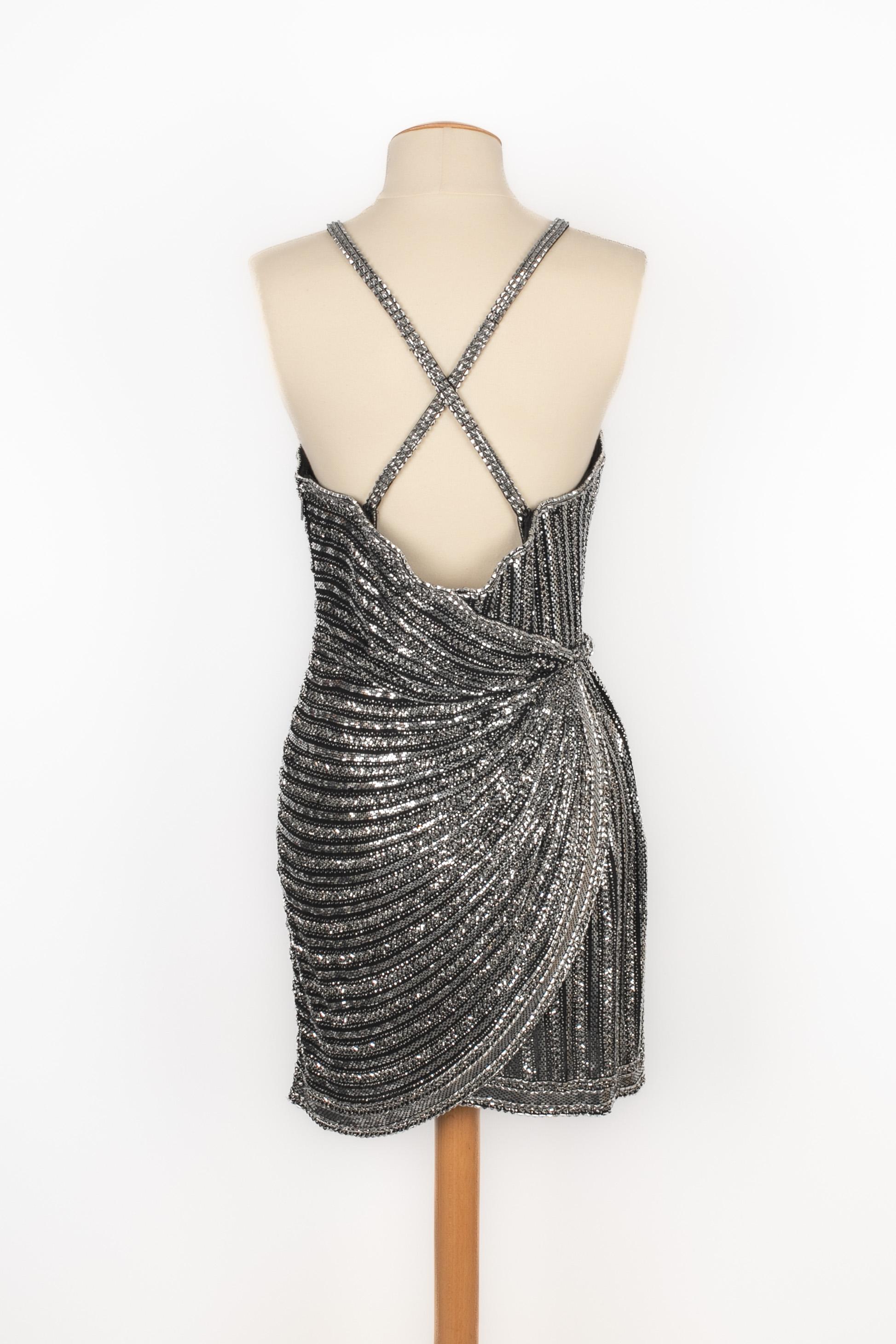Cavalli evening dress In Excellent Condition For Sale In SAINT-OUEN-SUR-SEINE, FR