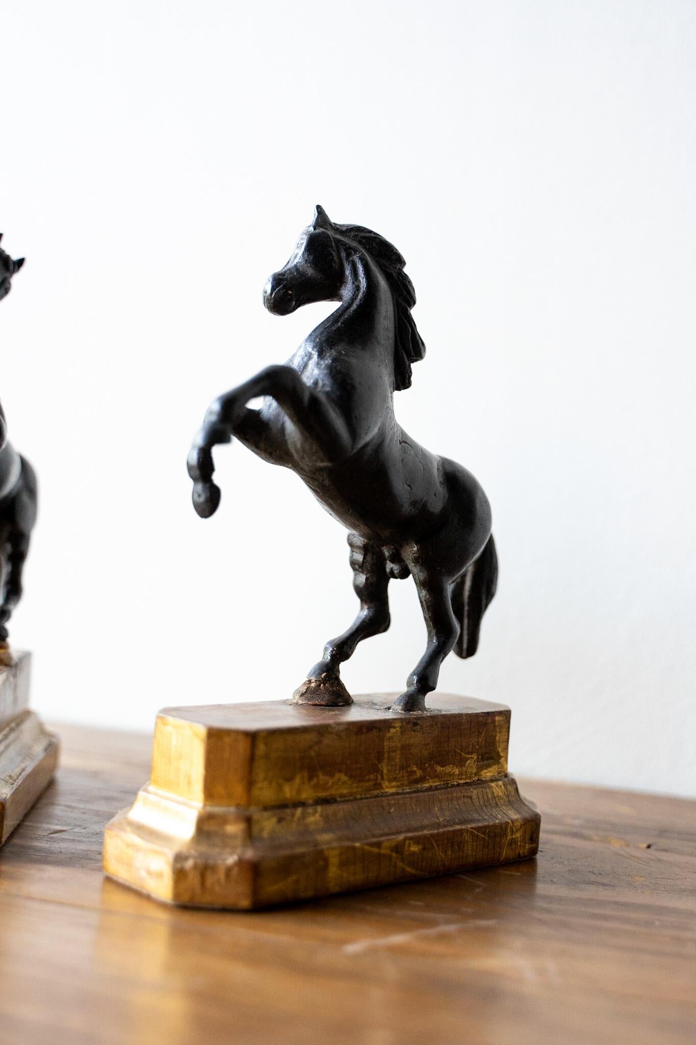 Bronze Pferd Buchstützen (Sonstiges)