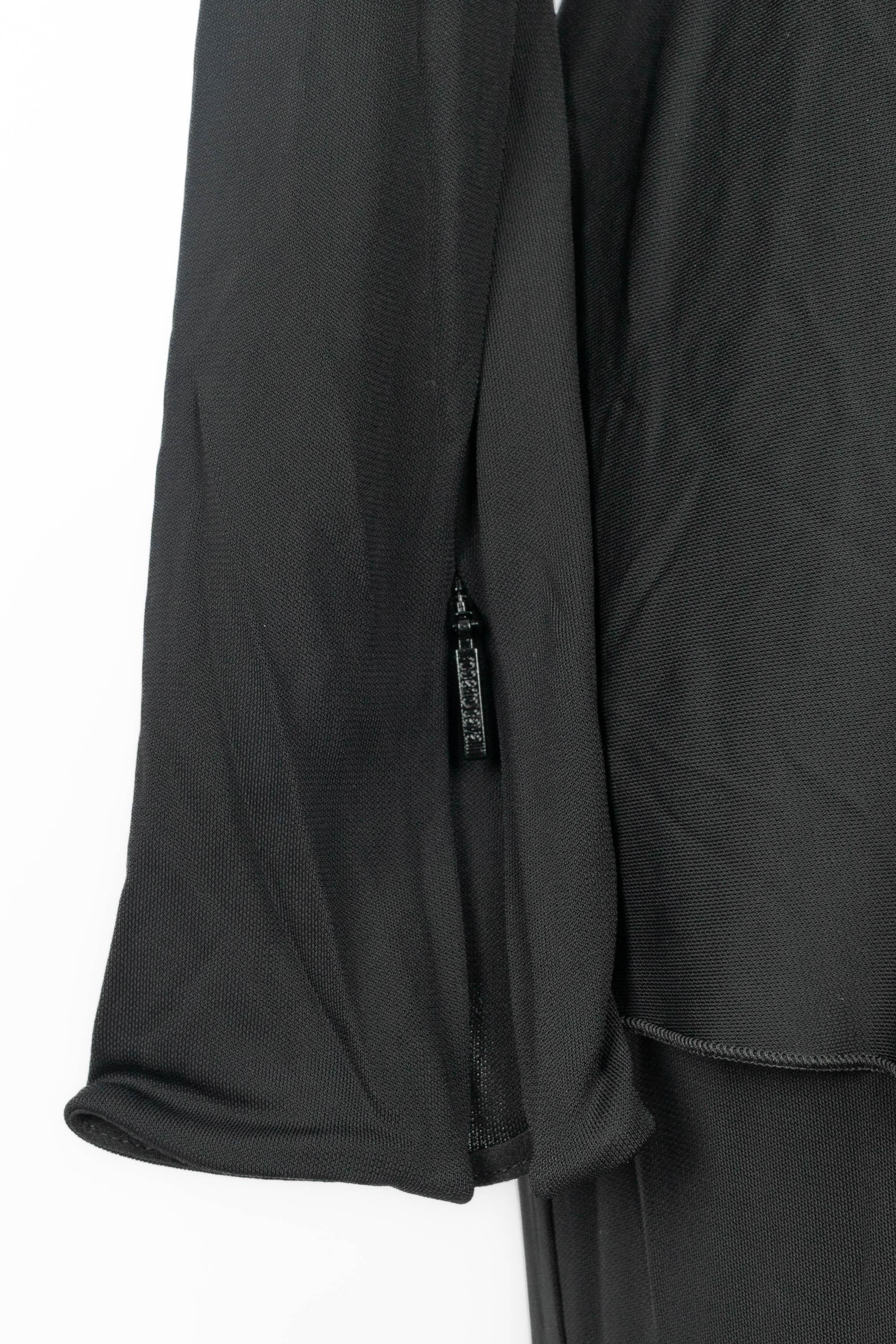 Cavalli long black dress For Sale 4