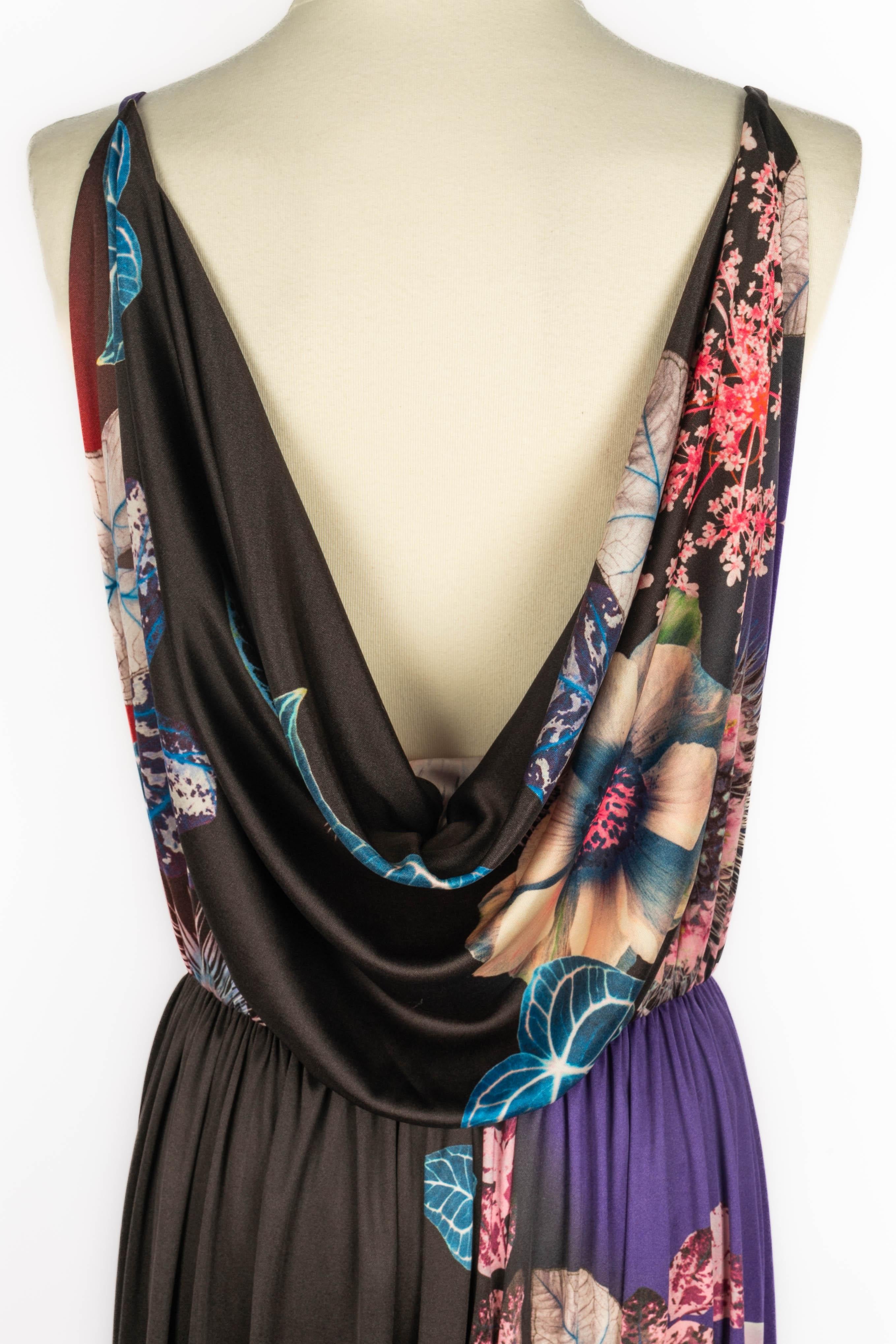 Robe imprimée Cavalli en vente 2