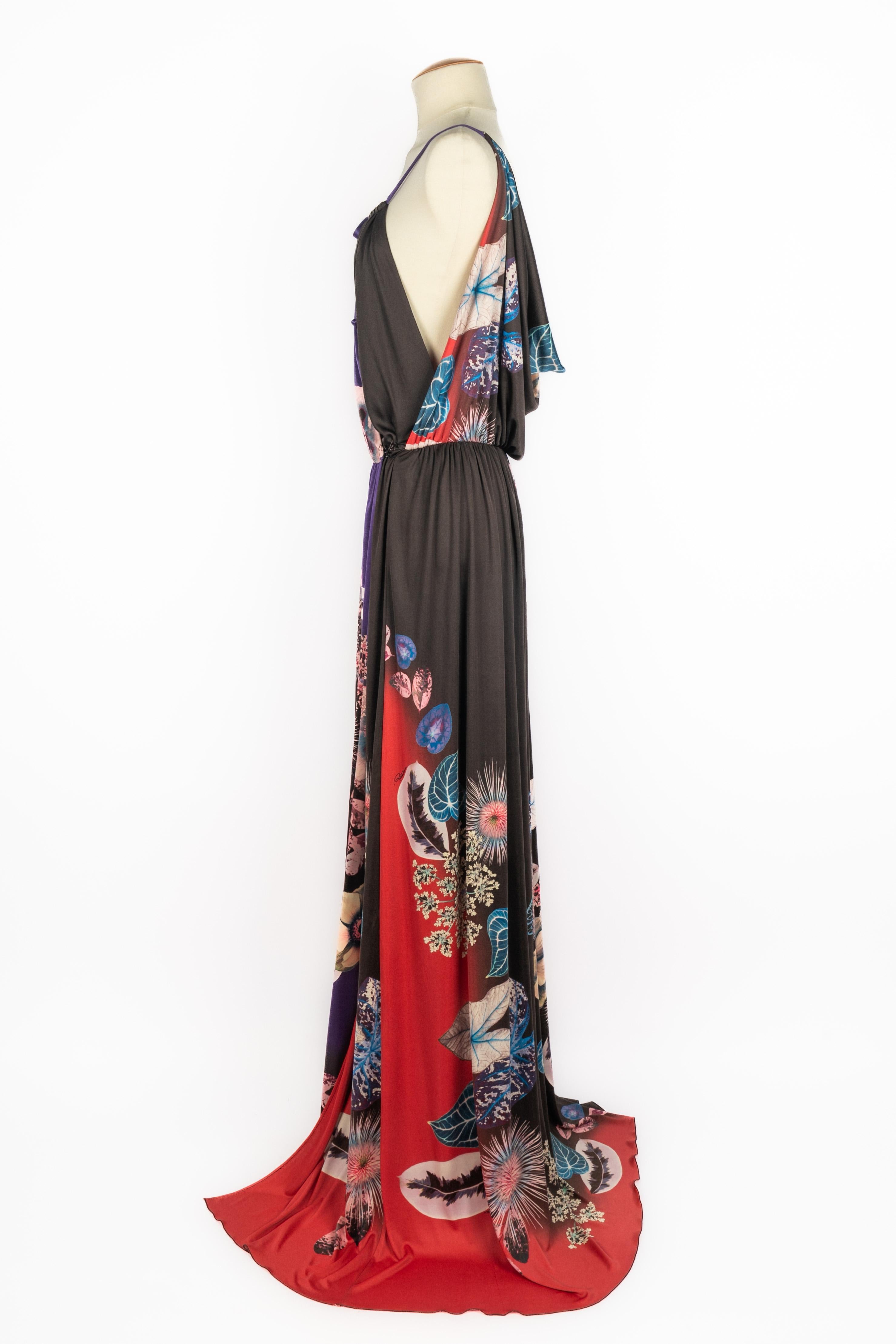 Robe imprimée Cavalli en vente 3