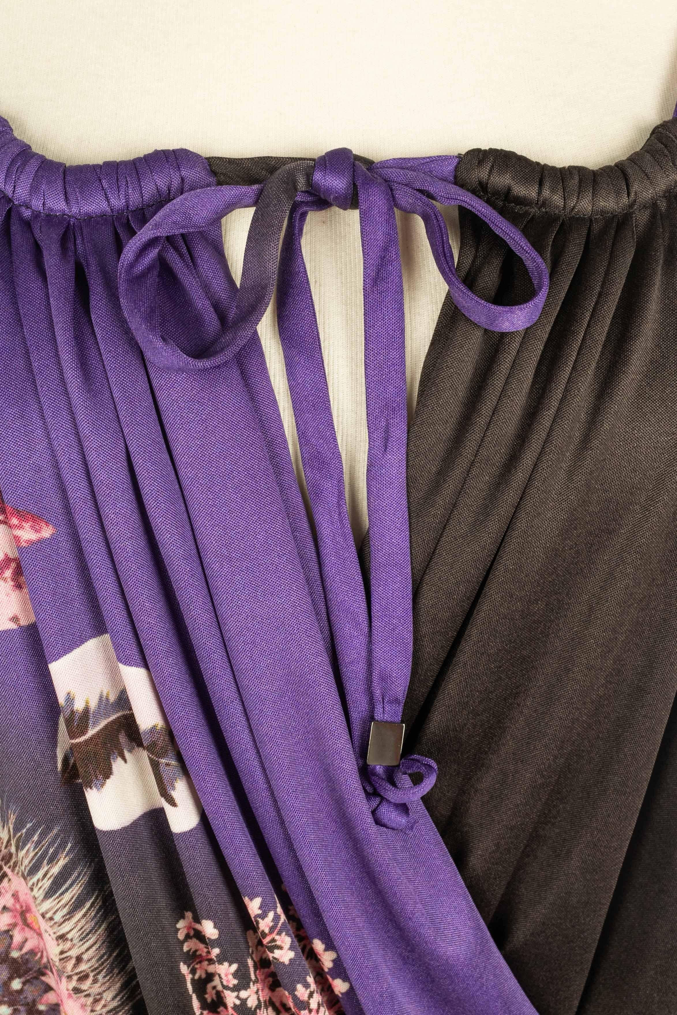 Robe imprimée Cavalli en vente 4