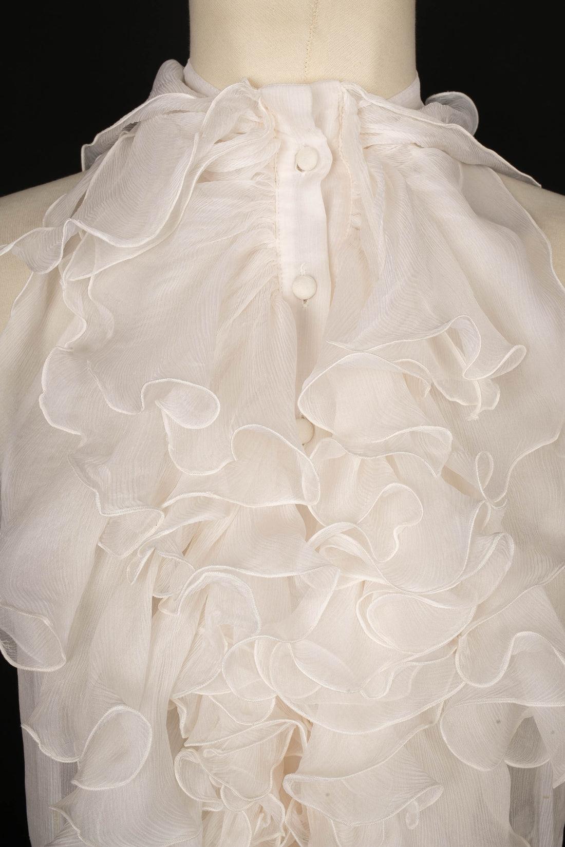 Cavalli Silk Backless Top 1