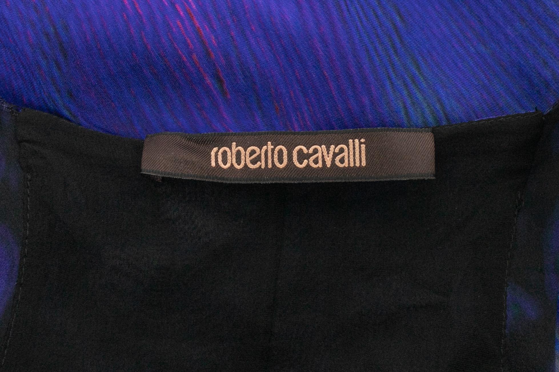 Cavalli silk dress For Sale 5