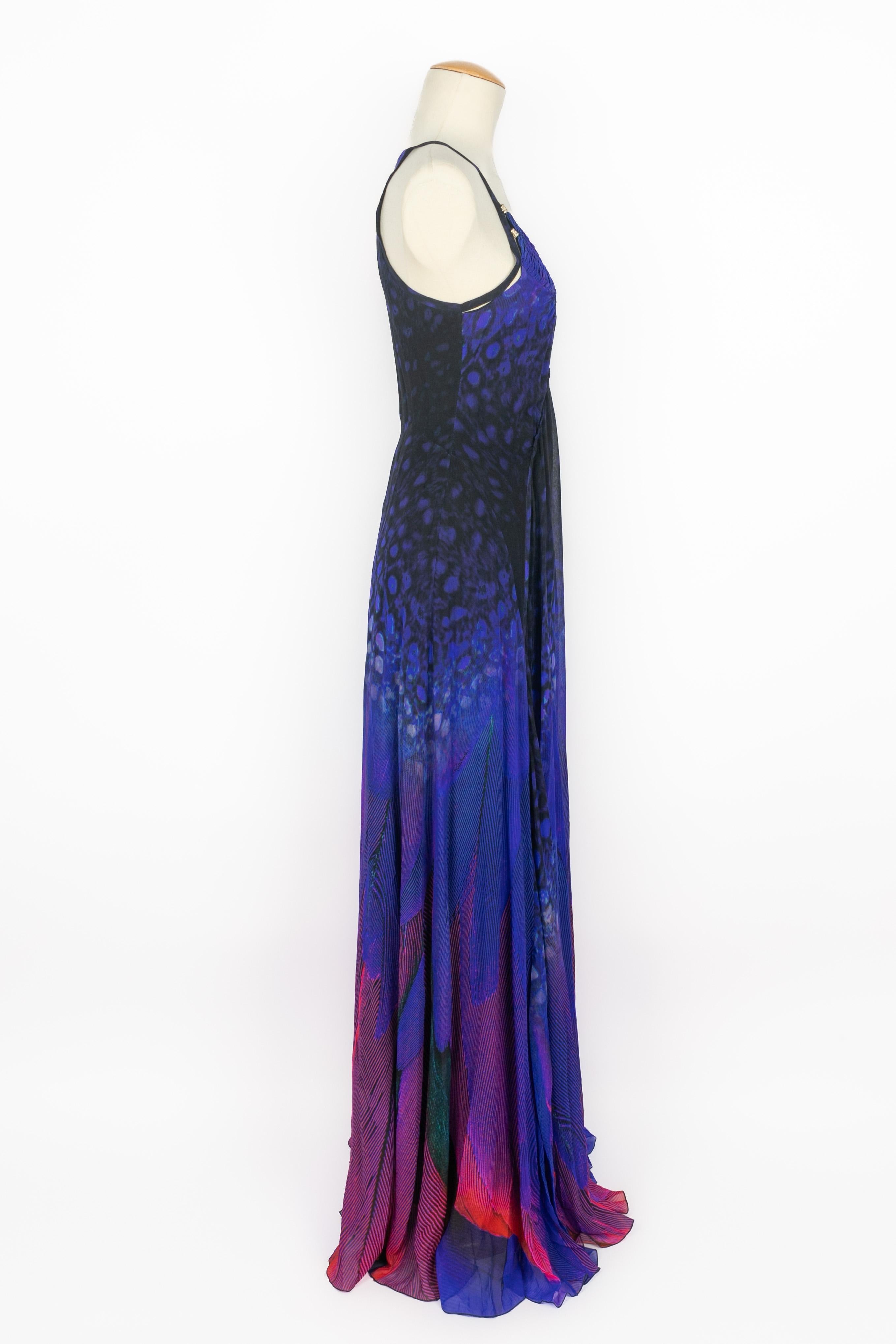 Cavalli silk dress For Sale 1