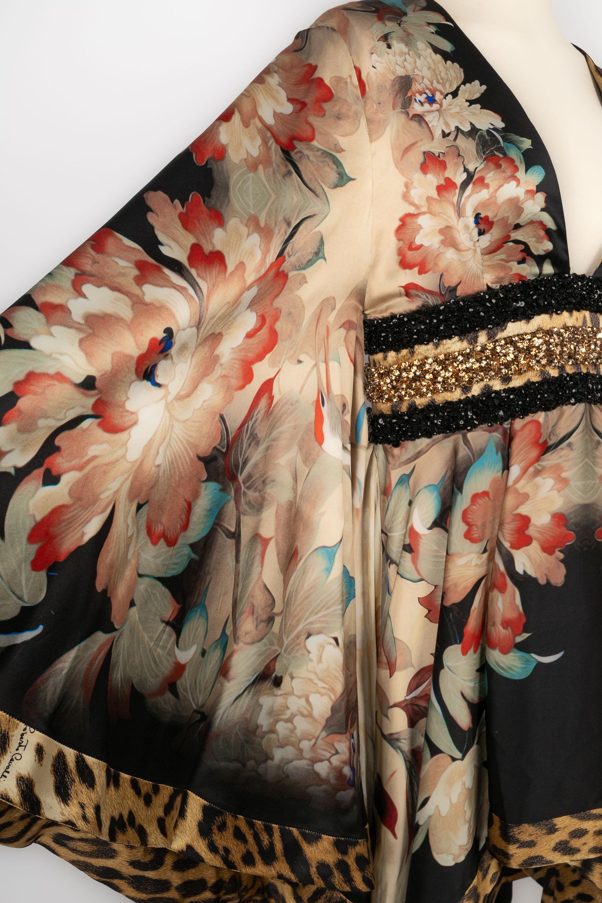 Cavalli Seidenkleid im Angebot 2