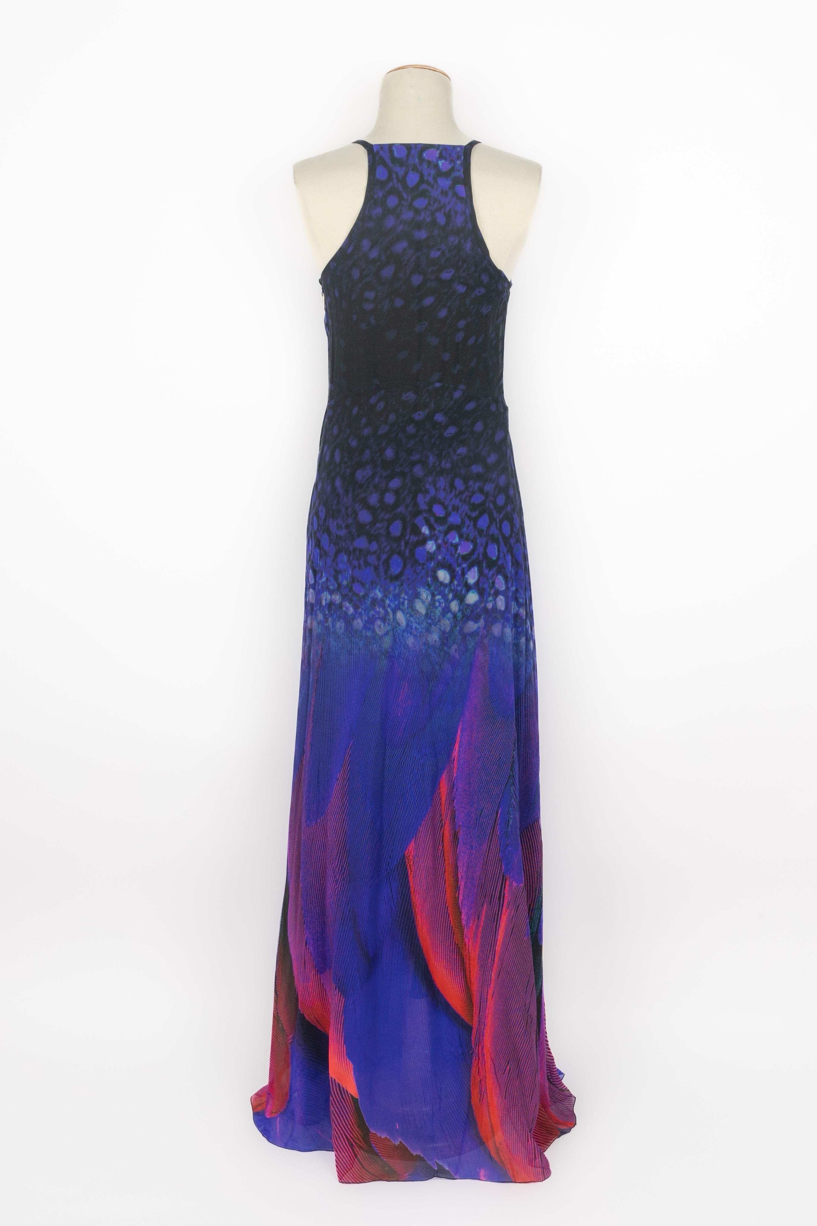 Cavalli silk dress For Sale 2