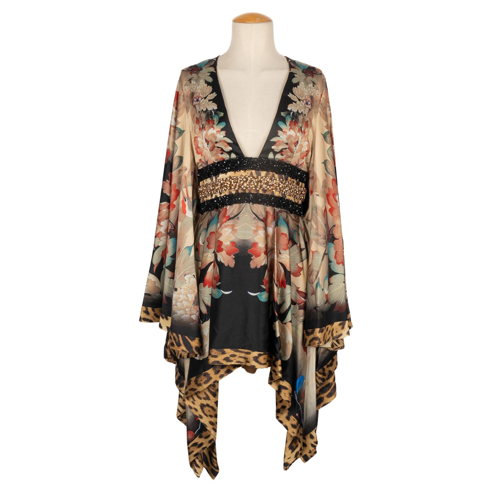Abito in seta Cavalli