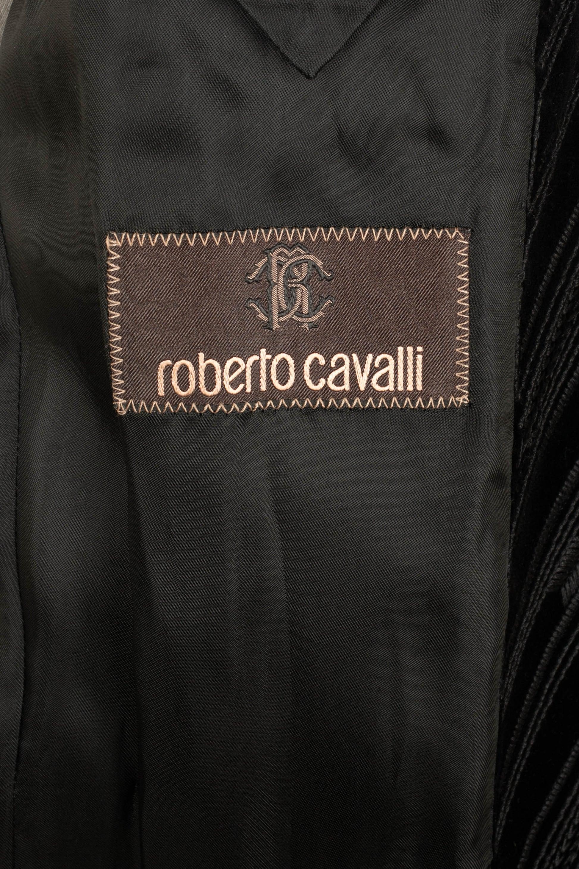 Cavalli Velvet Coat 4