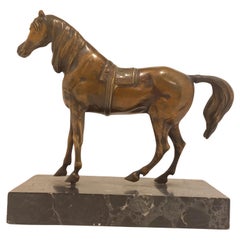 Antique Bronze horse, 19th century sculpture