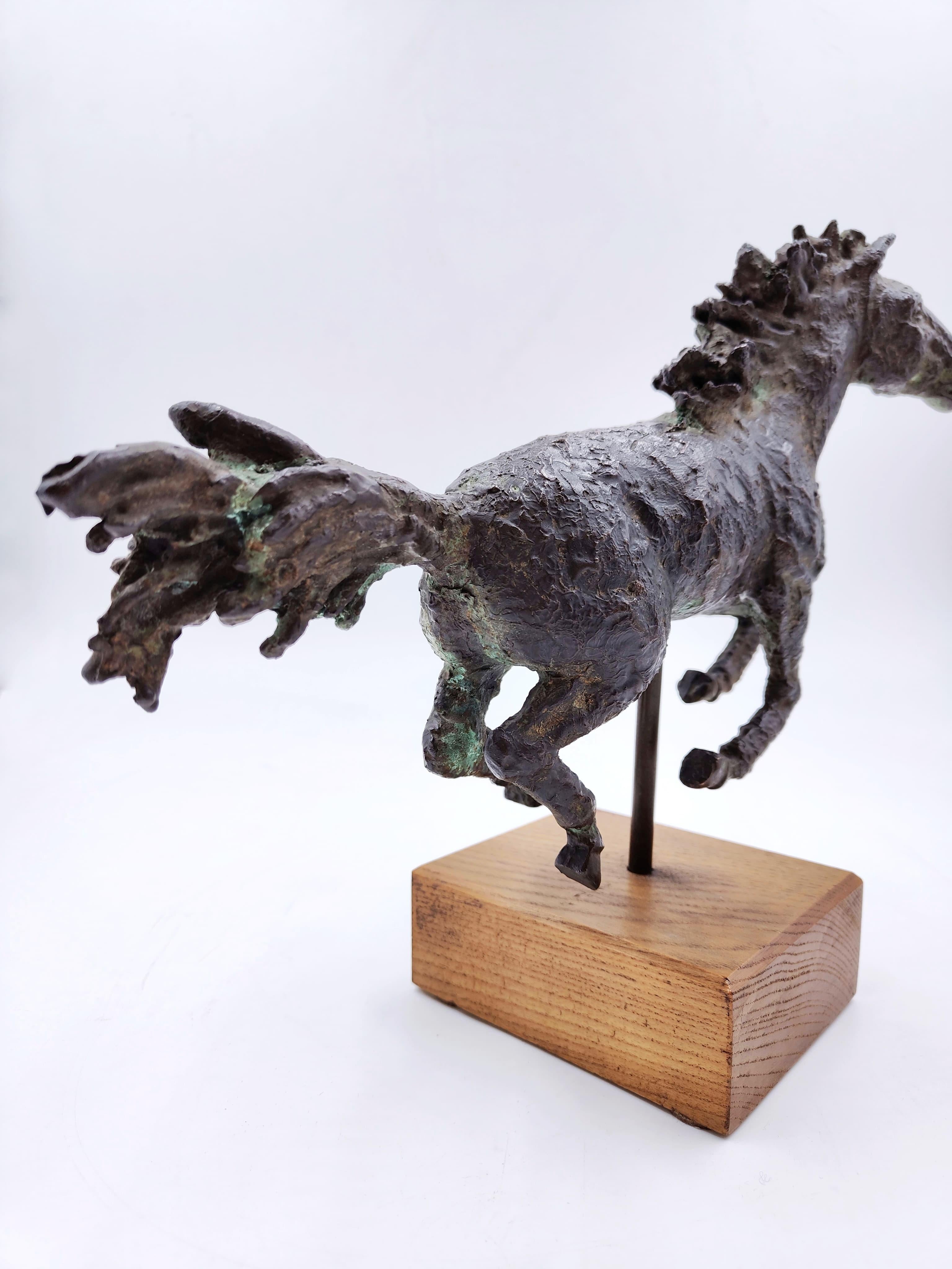 Caballo corredor de bronce de Piero Augusto Donati, nº 5/30, Italia, años 80/'90 Otro en venta
