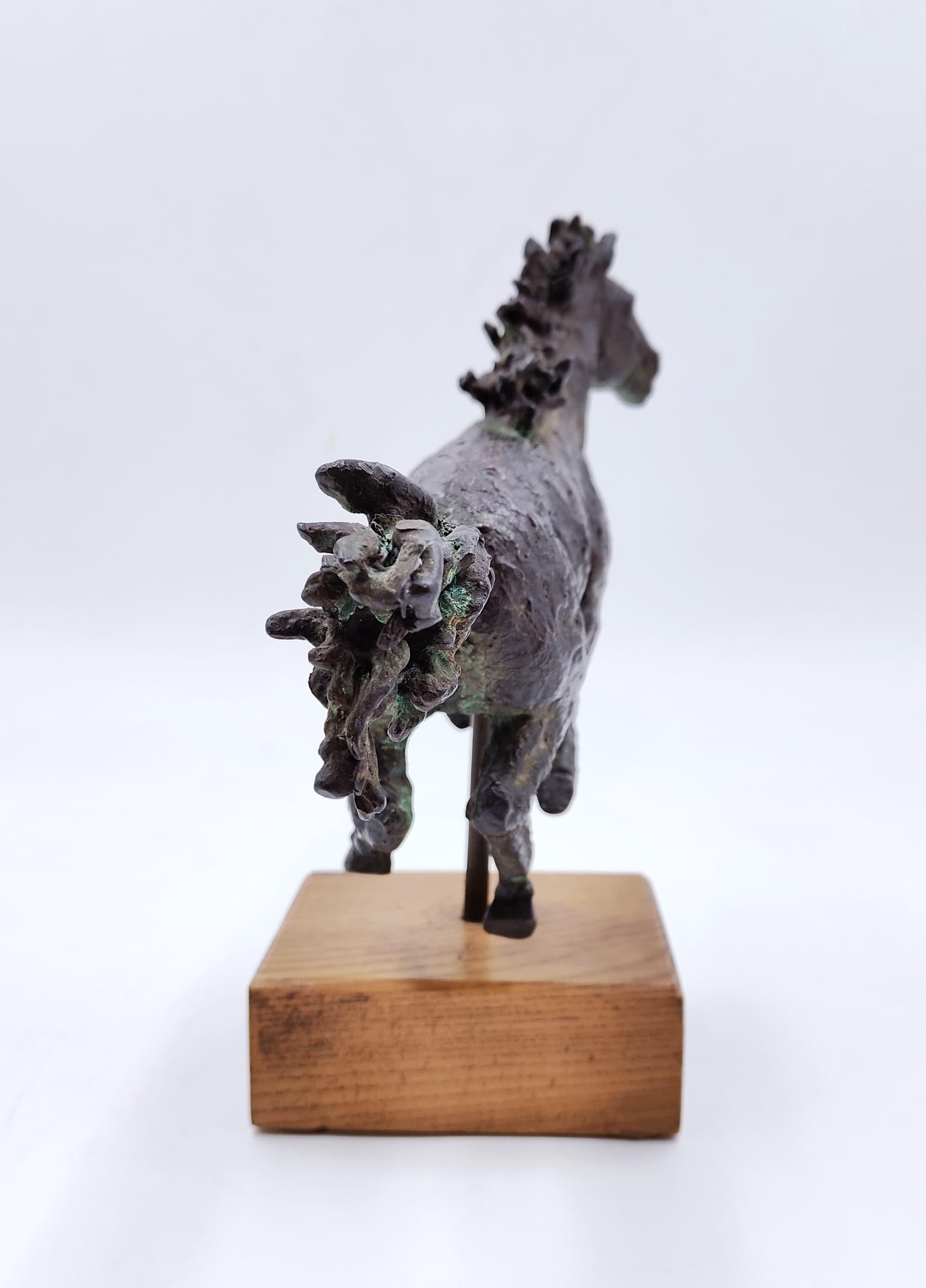 Caballo corredor de bronce de Piero Augusto Donati, nº 5/30, Italia, años 80/'90 Late 20th Century en venta
