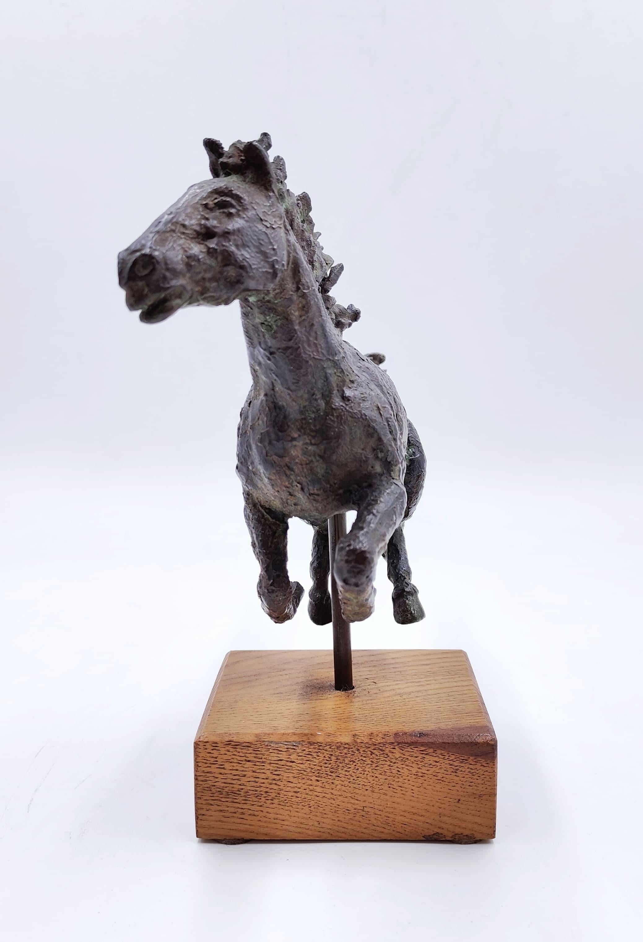 Caballo corredor de bronce de Piero Augusto Donati, nº 5/30, Italia, años 80/'90 Bronce en venta