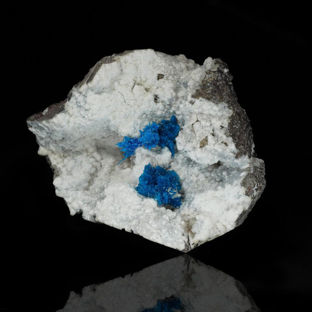 Cavansite and Pentagonite on Matrix In New Condition For Sale In New York, NY
