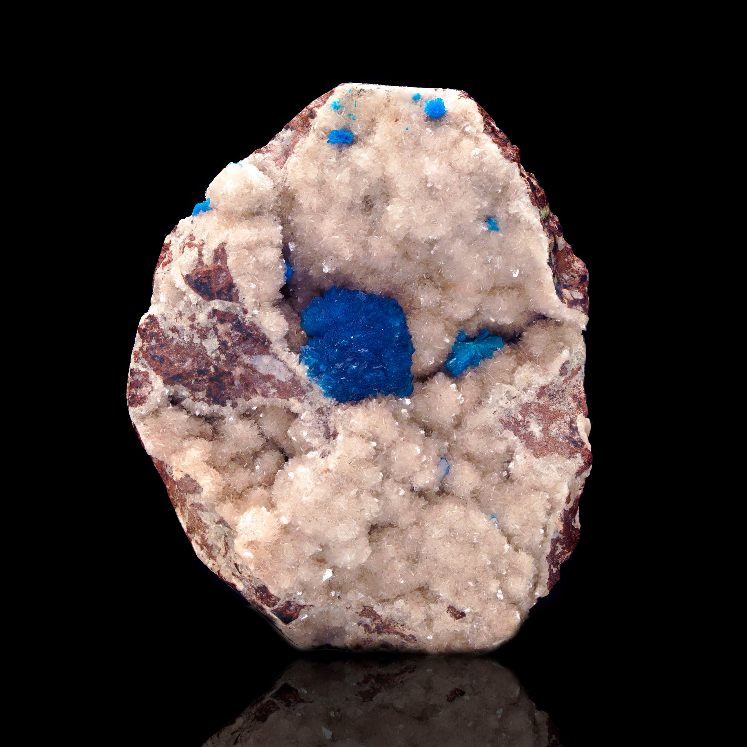 Cavansite on Matrix From Wagholi Quarry, India In New Condition For Sale In New York, NY
