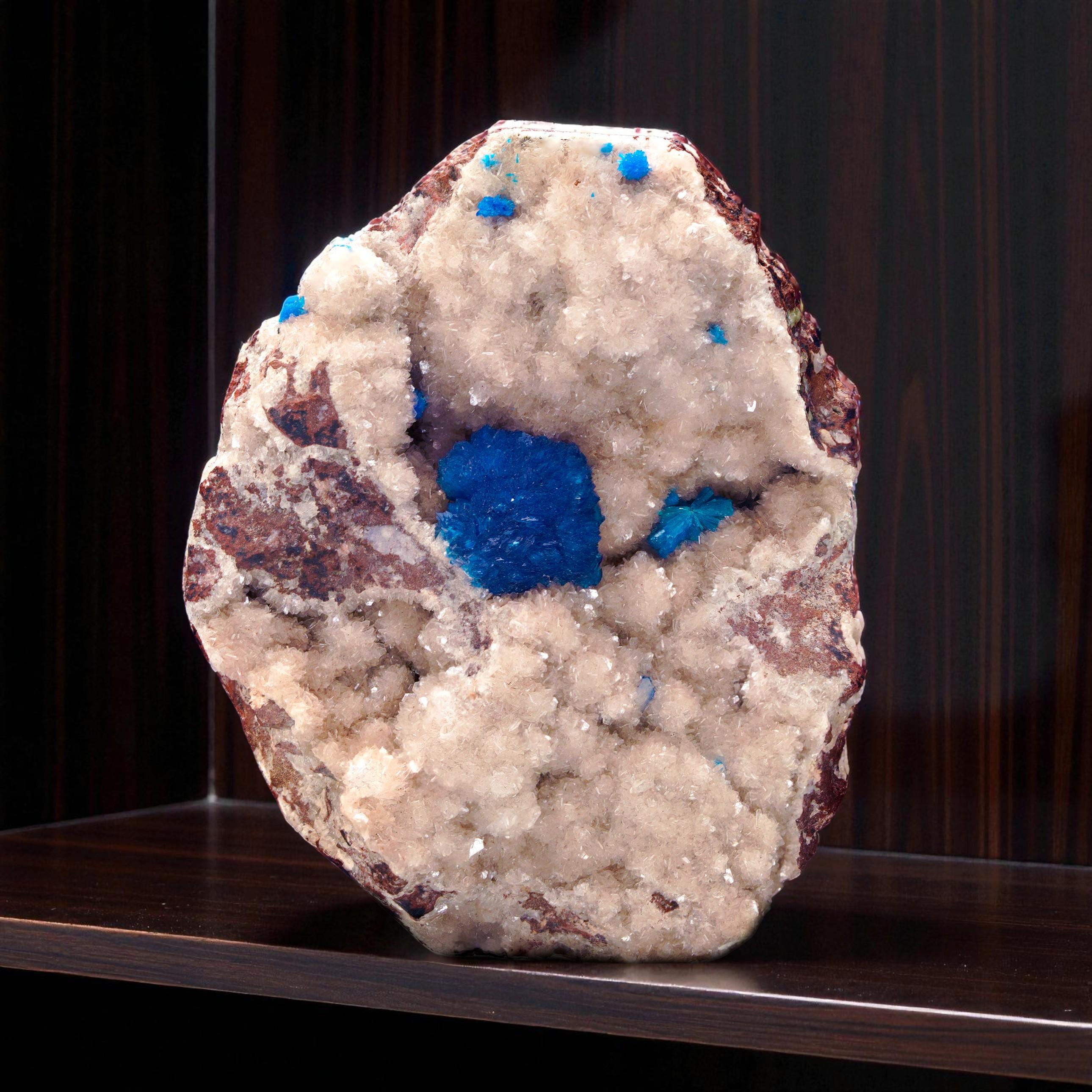 Cavansite on Matrix From Wagholi Quarry For Sale 2