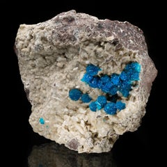 Cavansite on Stilbite from India II