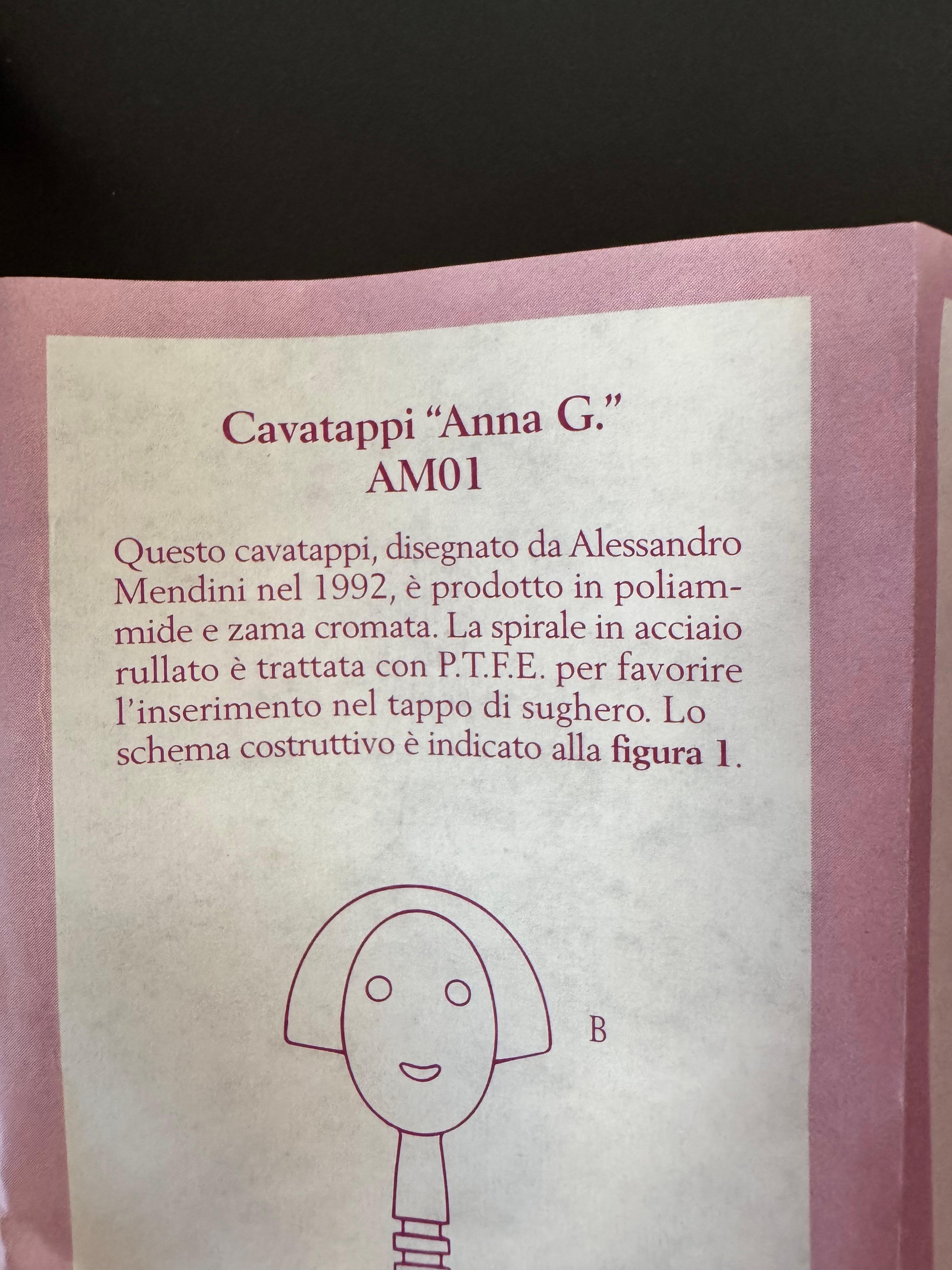 Cavatappi Alessi  modello  