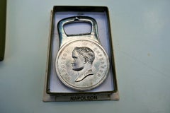 Christofle silver Napoleon corkscrew - Rotary club