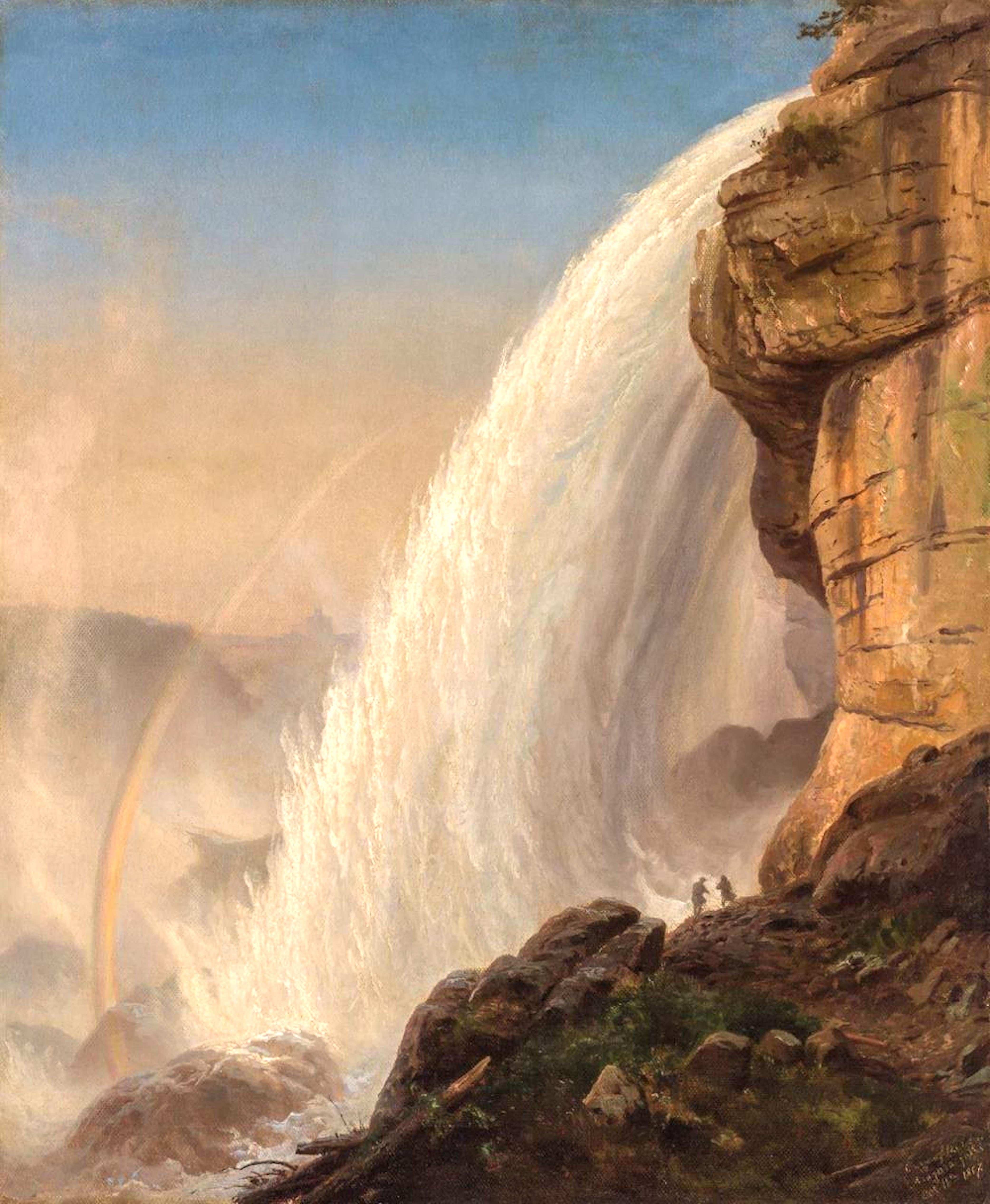 American (1819-1895) 
Oil on canvas, unsigned, titled and dated 