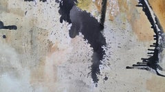 "Peinture de la caverne d'après Plato" 2025 Peinture abstraite de Kathi Robinson-Frank