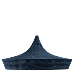CAVE Pendant Light Ø50cm/ 9.7in, Hand Crocheted in 100% Egyptian Cotton