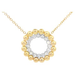 Collier en perles et diamants Caviar