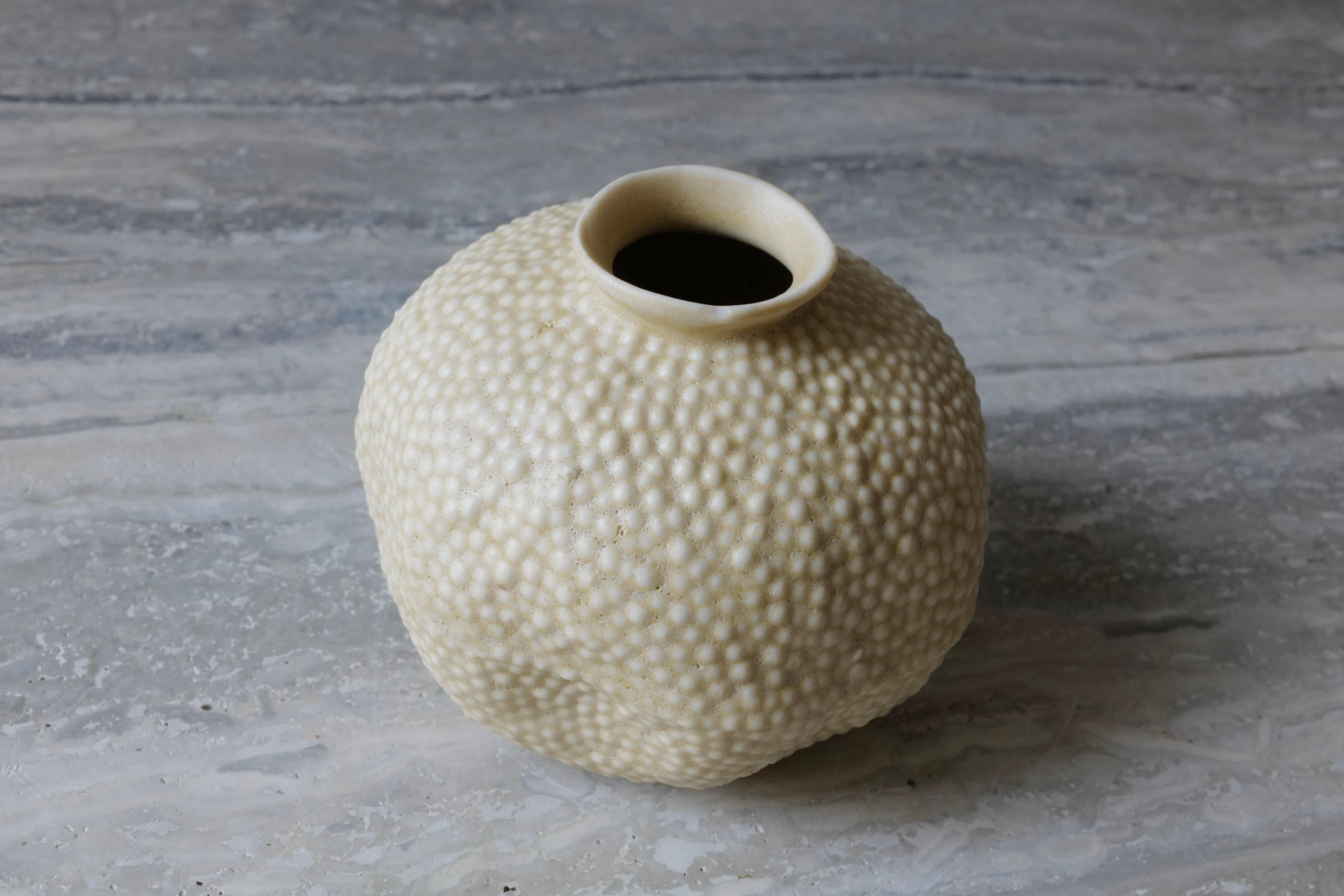 Cast Caviar Porcelain Bud Vase by Lana Kova