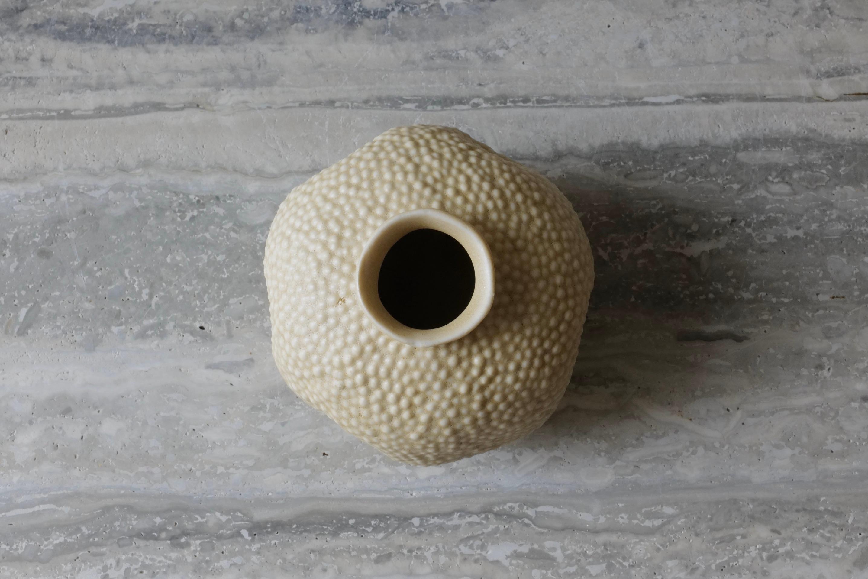 Ceramic Caviar Porcelain Bud Vase by Lana Kova