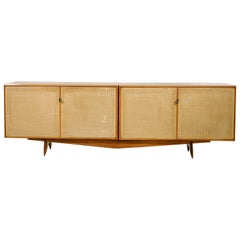 Caviuna and Cane Credenza, Carlo Hauner & Martin Eisler, Modern Brazilian, 1950