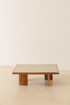 Caviuna Coffee Table from Hotel Nacional Brasilia circa 1960 Midcentury Brazil