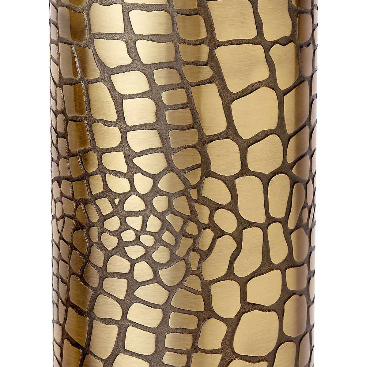 Portuguese Cayman Brass Vase