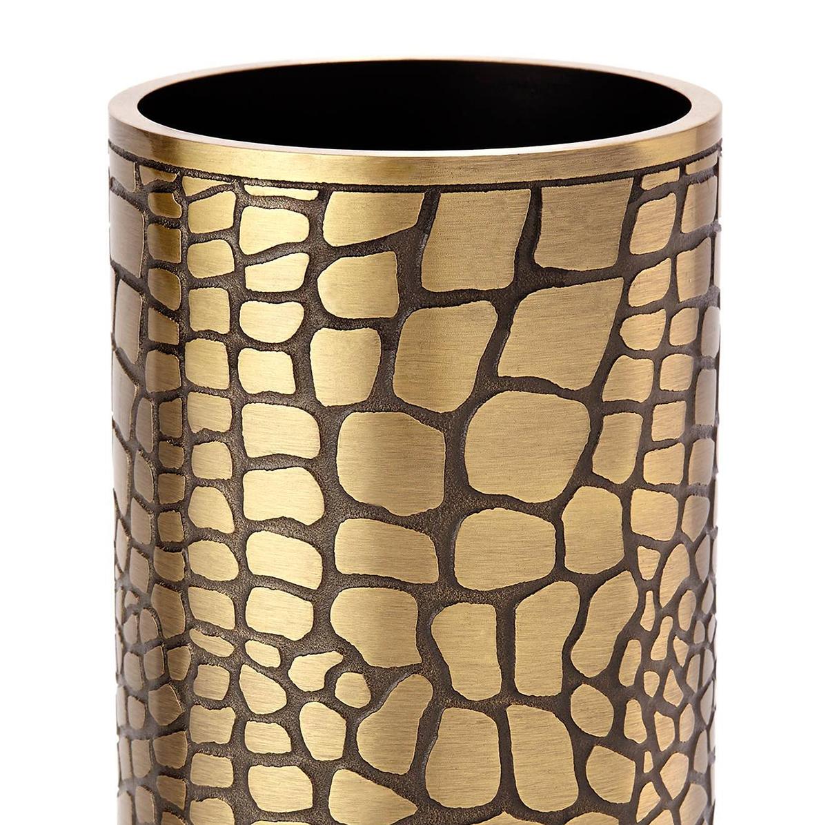 Cayman Brass Vase 1