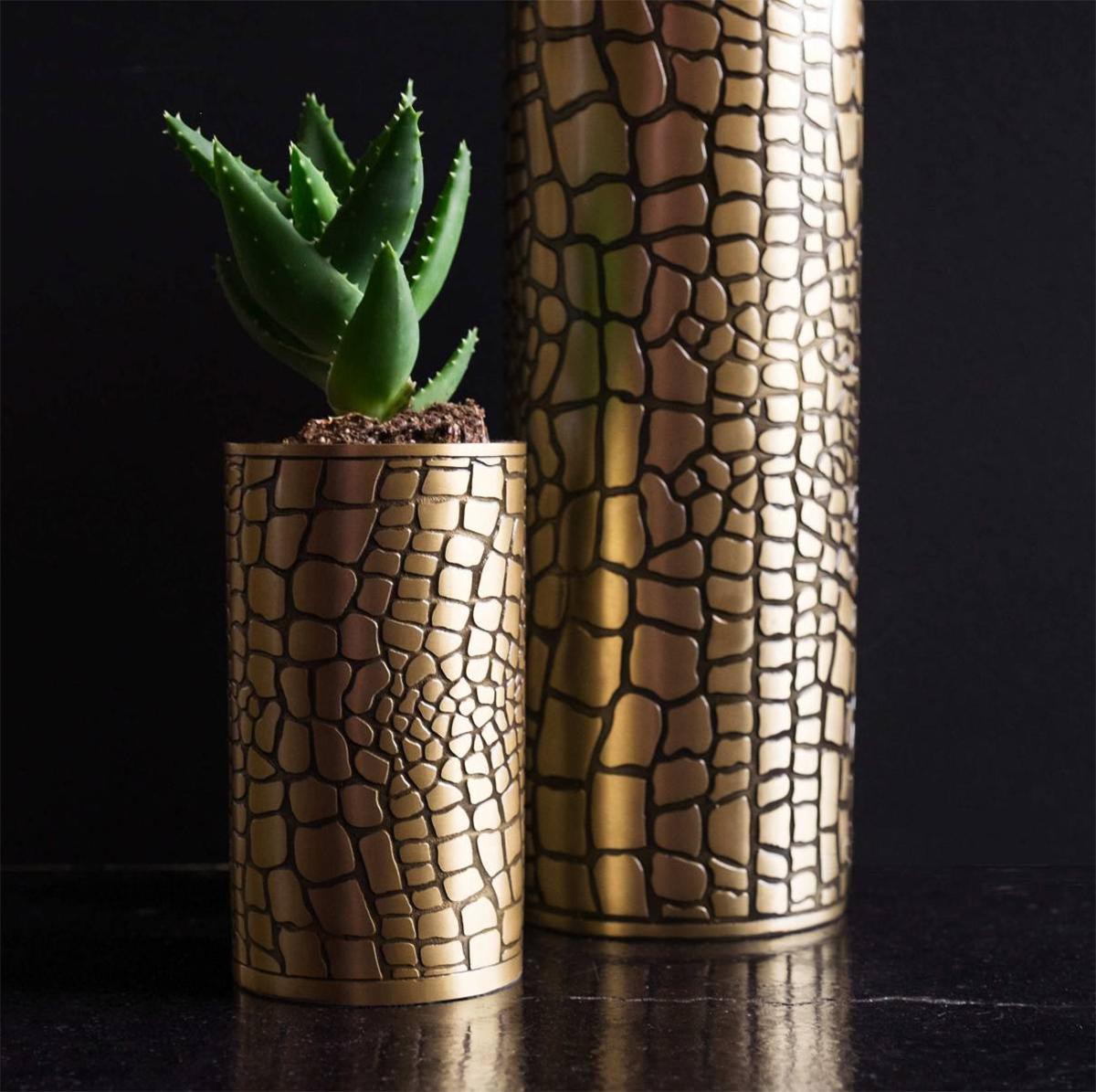 Cayman Brass Vase 3
