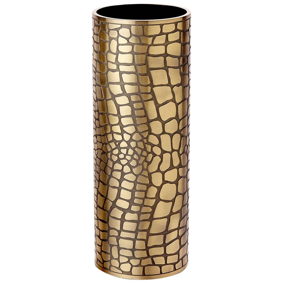Cayman Brass Vase