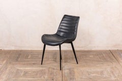 Cayman Faux Leather Dining Room Chairs, 20th Century