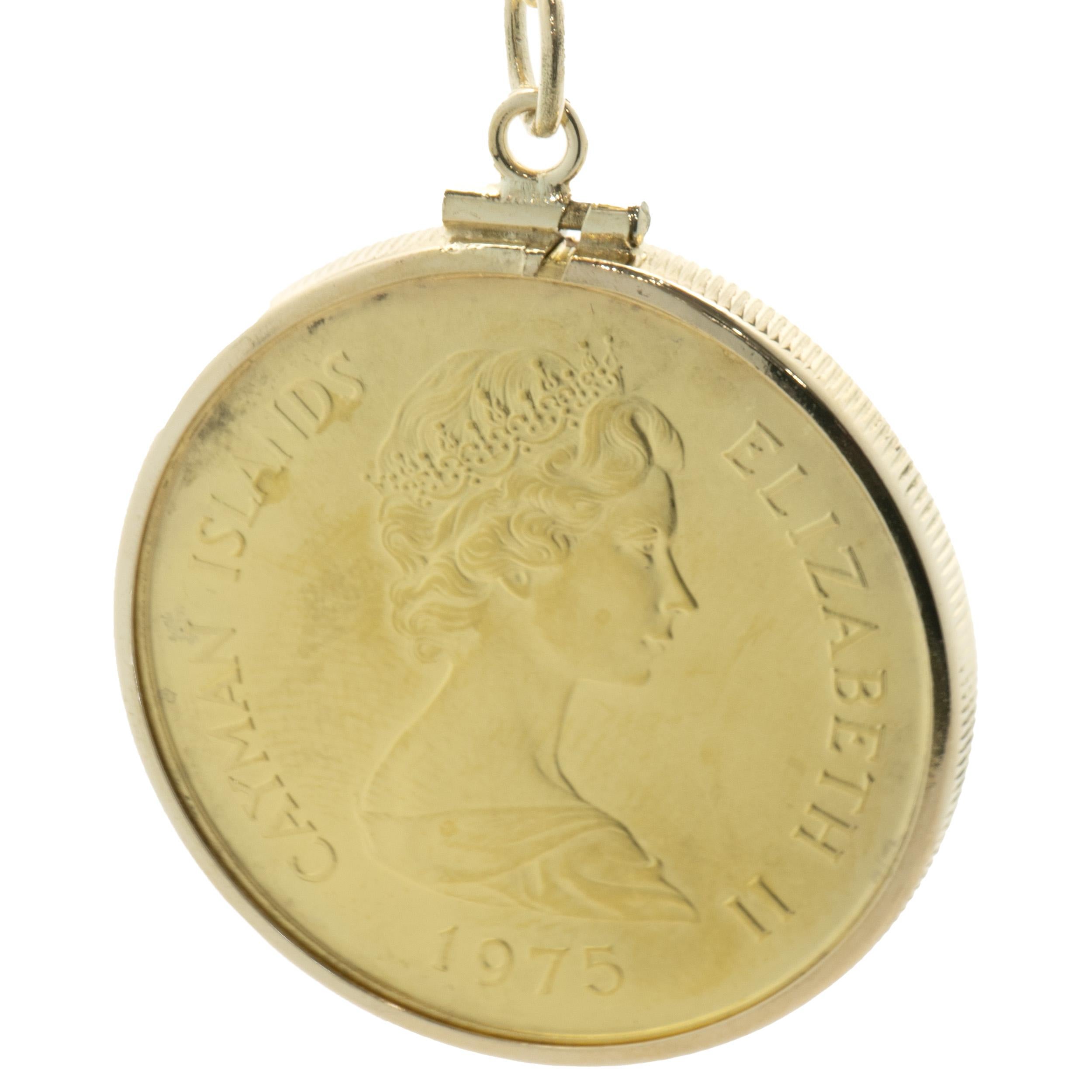 Designer: custom
Material: 18K yellow gold 
Dimensions: necklace measures 20-inches in length
Weight: 29.40 grams