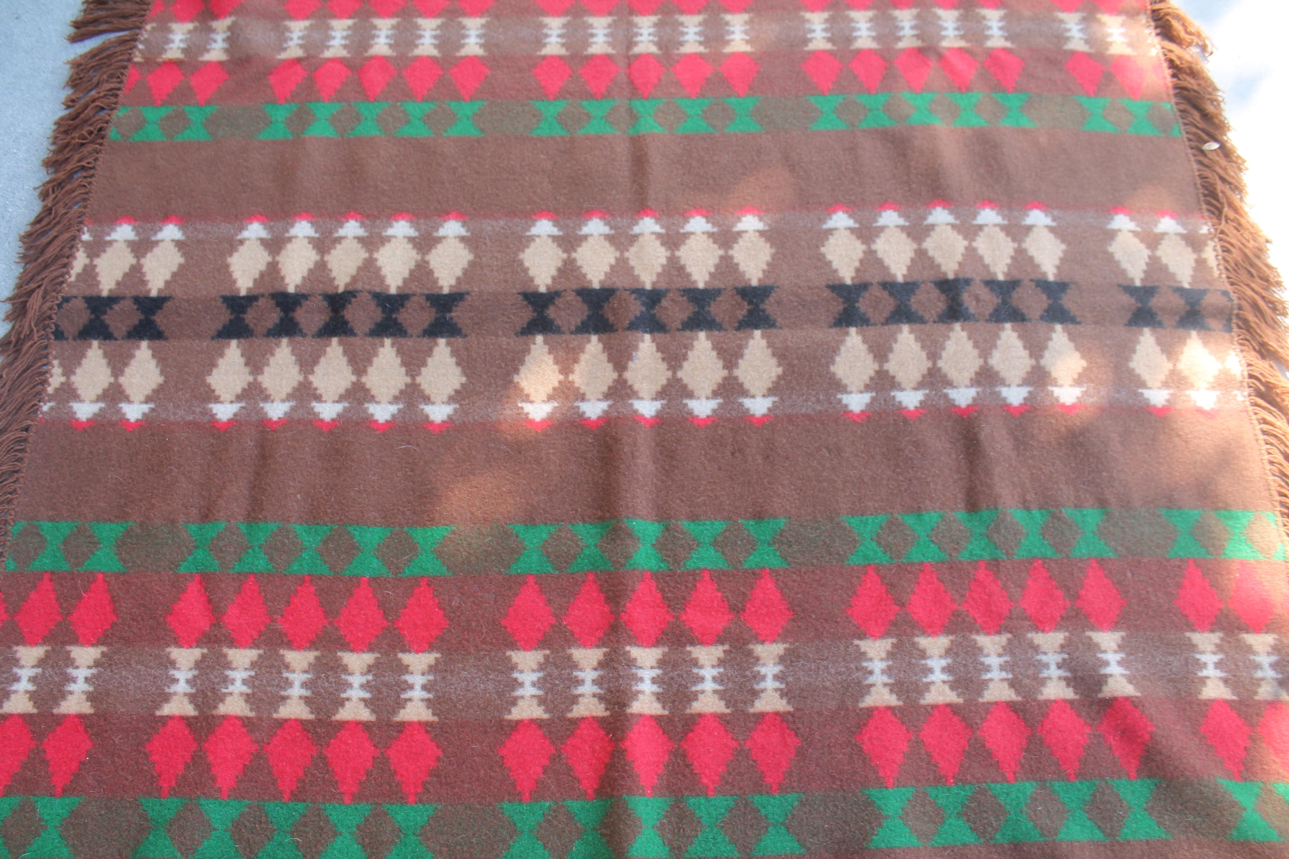 Adirondack Cayuse Pendleton Camp Blanket, 1919