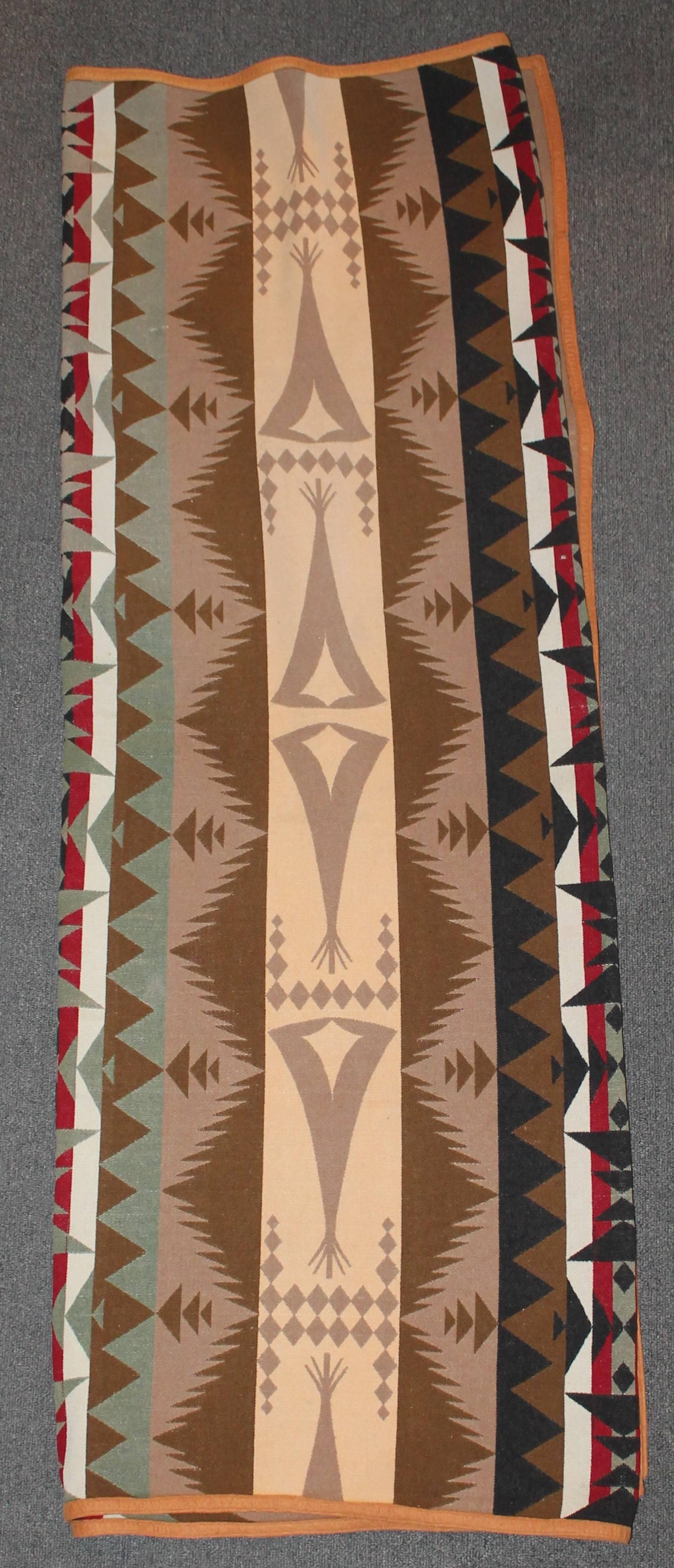 Cayuse Tee Pee Pendleton Indian Blanket 3