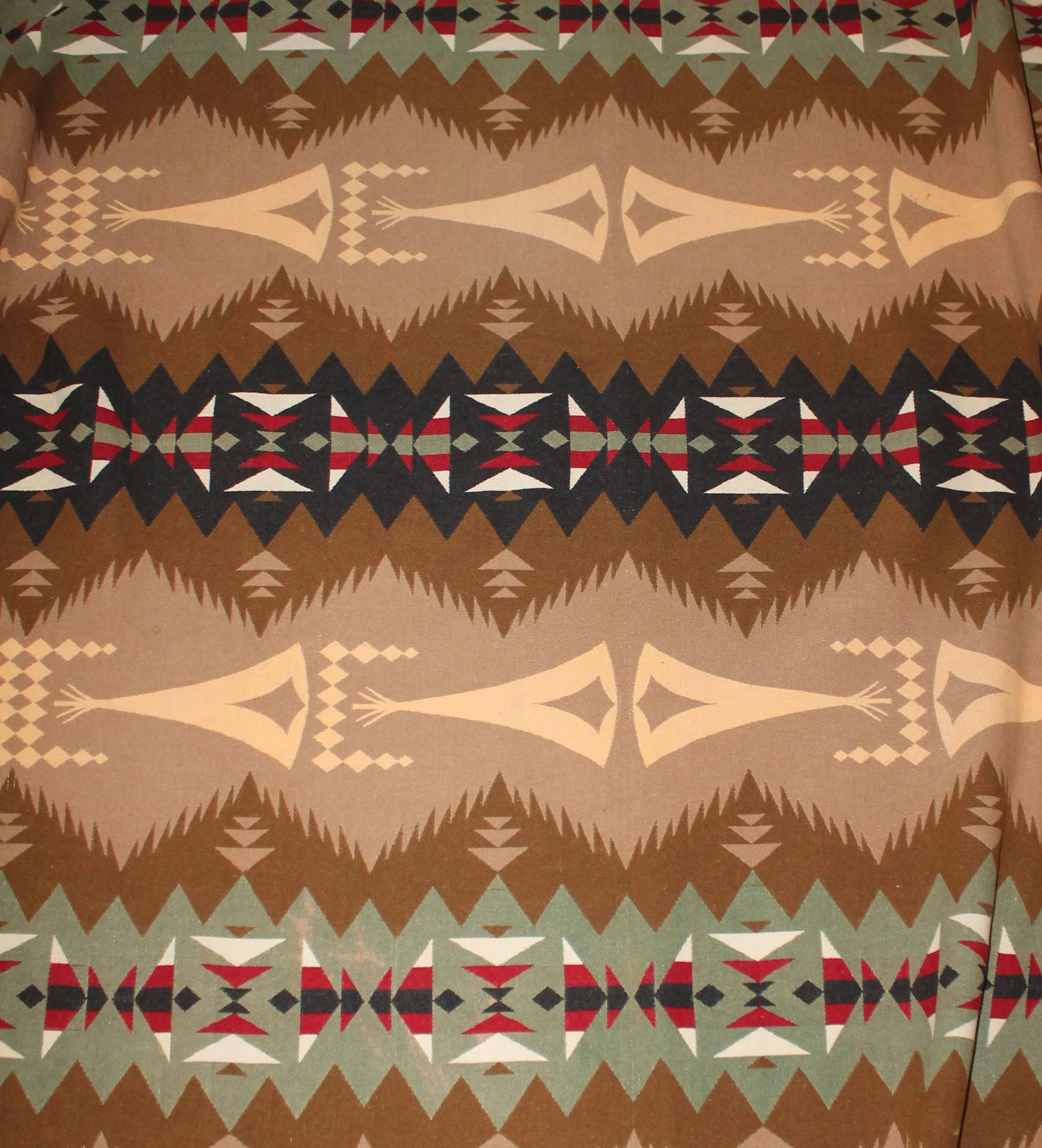 Adirondack Cayuse Tee Pee Pendleton Indian Blanket