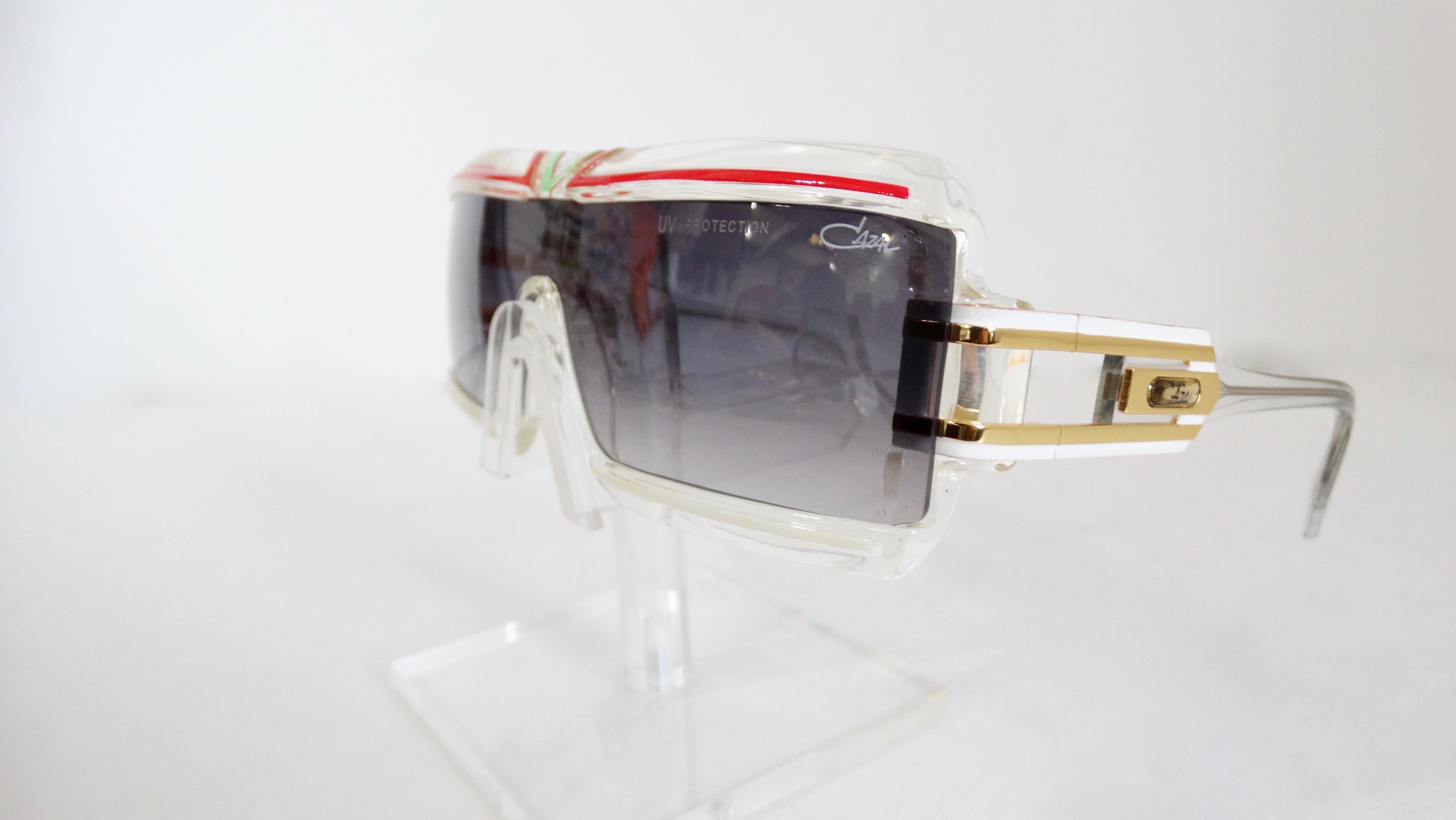 Cazal 1980s Shield Sunglasses  2