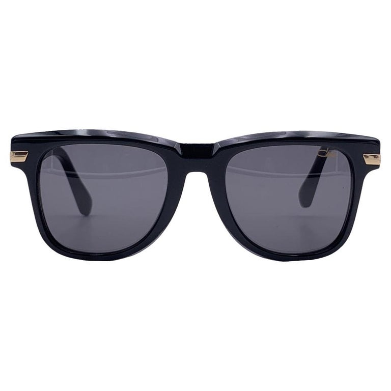 Cazal Black Acetate Sunglasses Mod. 8041 Col. 001 52/21 145 mm For Sale ...