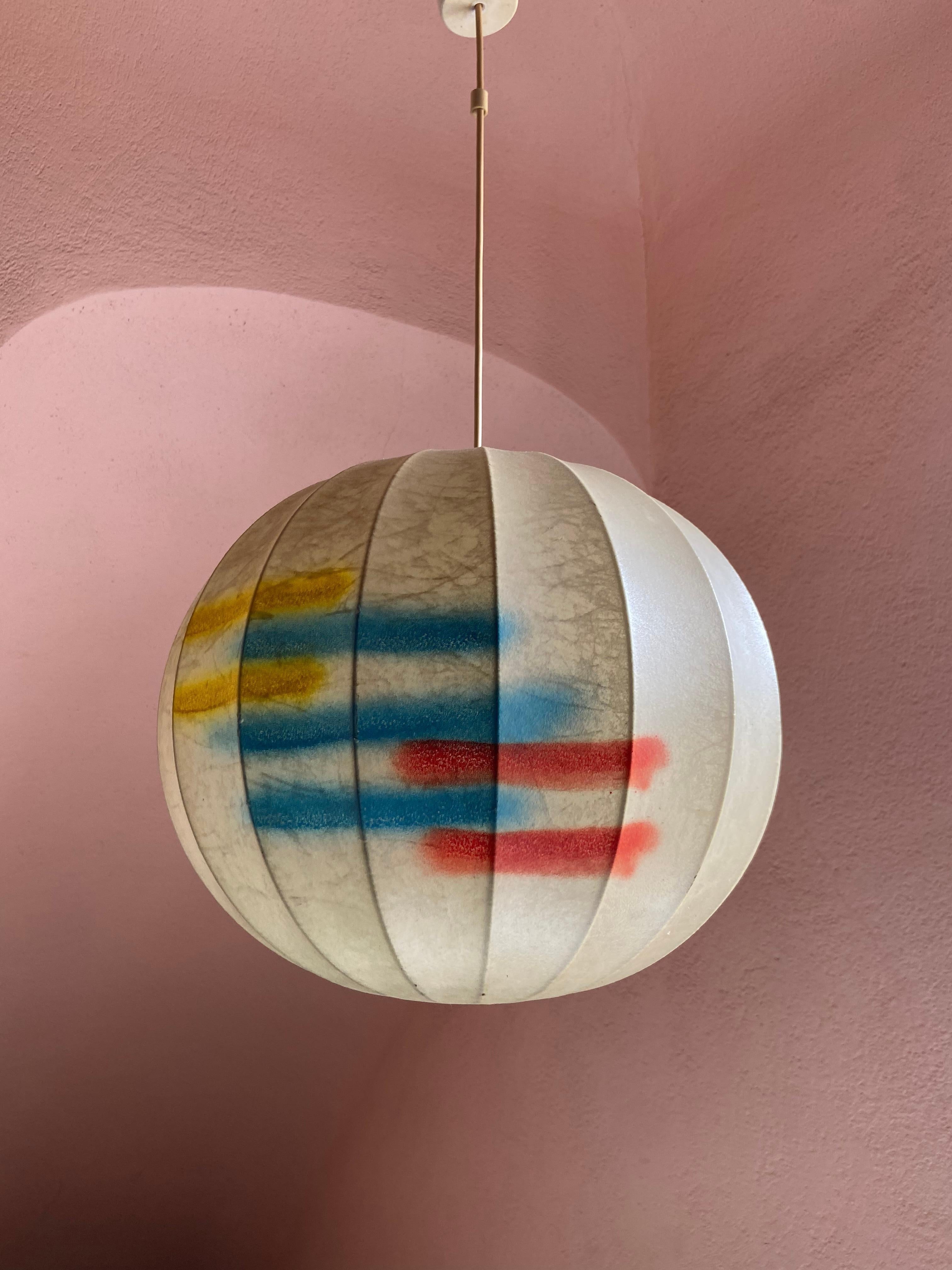Cazal Creation Cocoon Balloon - Lampada a sospensione ispirata a Castiglioni per Flos in vendita 3