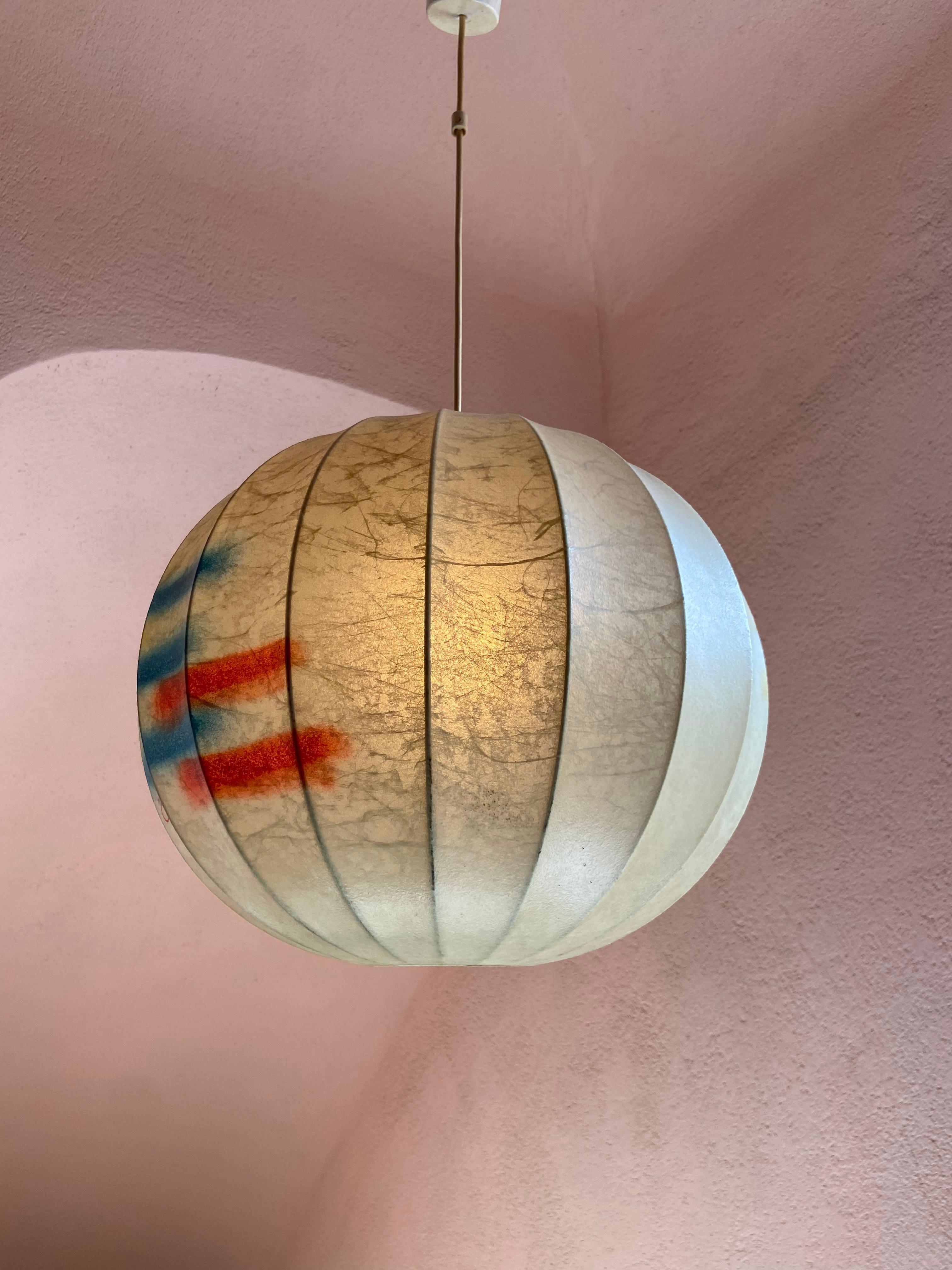 Cazal Creation Cocoon Balloon - Lampada a sospensione ispirata a Castiglioni per Flos in vendita 1