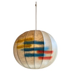 Cazal Creation Cocoon Balloon Pendant Light Inspired by Castiglioni for FLOS