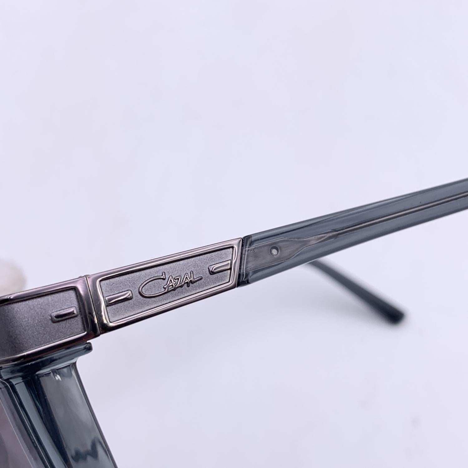 Women's Cazal Grey Gunmetal Acetate Sunglasses Mod. 673 003 61/12 150 mm For Sale