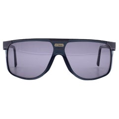 Graue Gunmetal Acetat-Sonnenbrille Mod. 673 003 61/12 150 mm