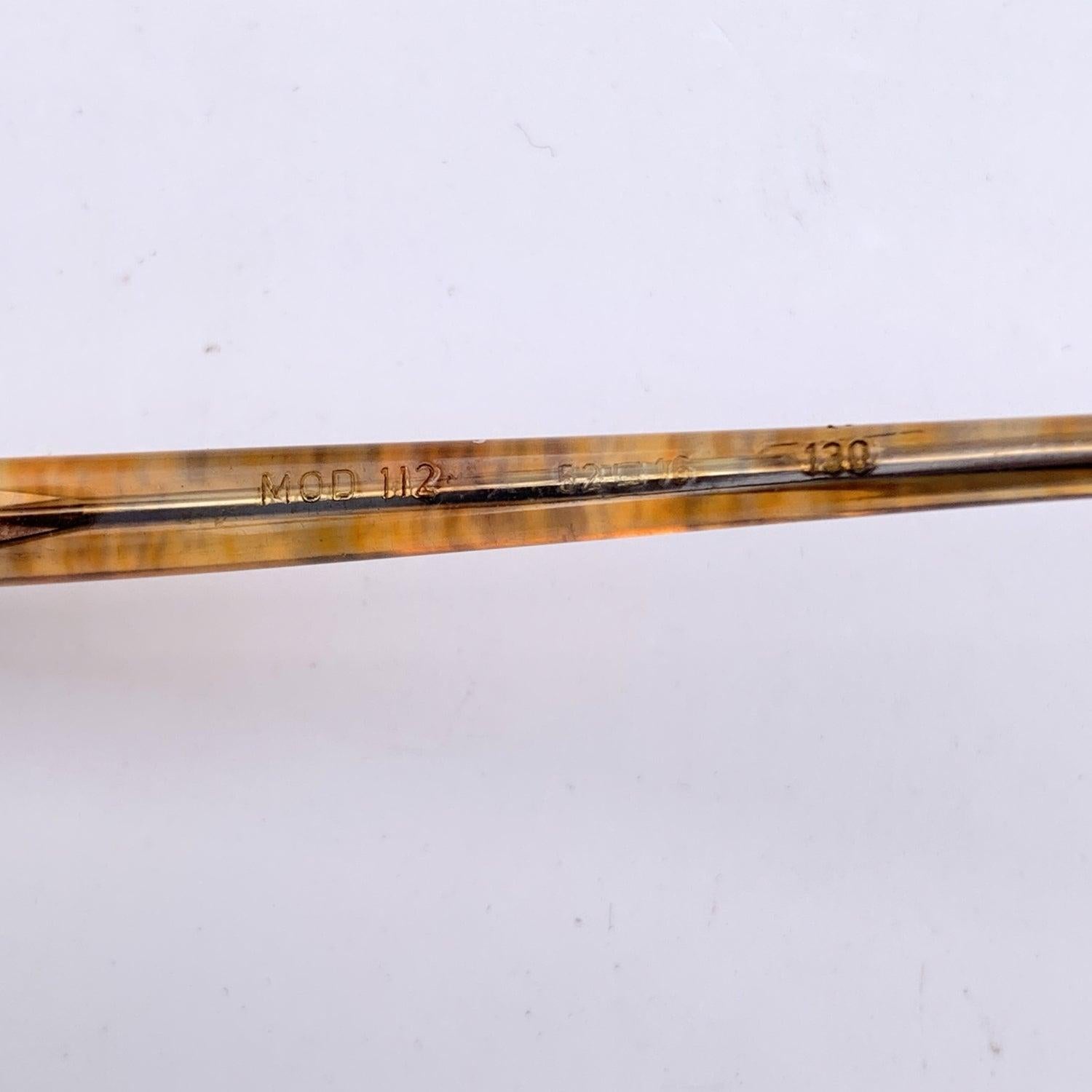 Occhiali da sole Cazal Vintage Brown Mod. 112 Col. 69 52/16 130 mm in vendita 1