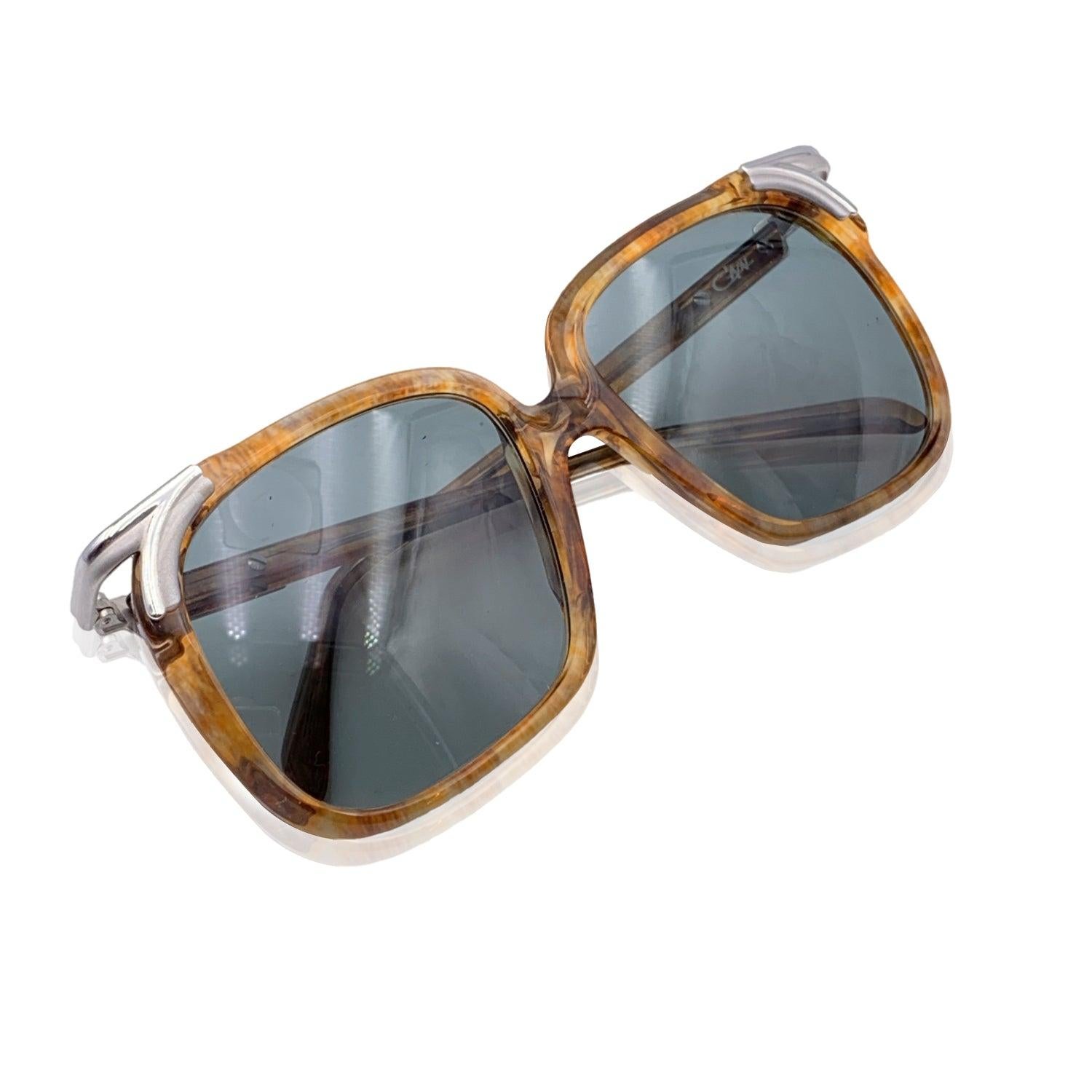 Lunettes de soleil Cazal Vintage Brown Mod. 112 Col. 69 52/16 130 mm en vente 2